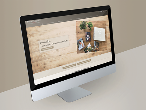 site e-commerce studio photo perret