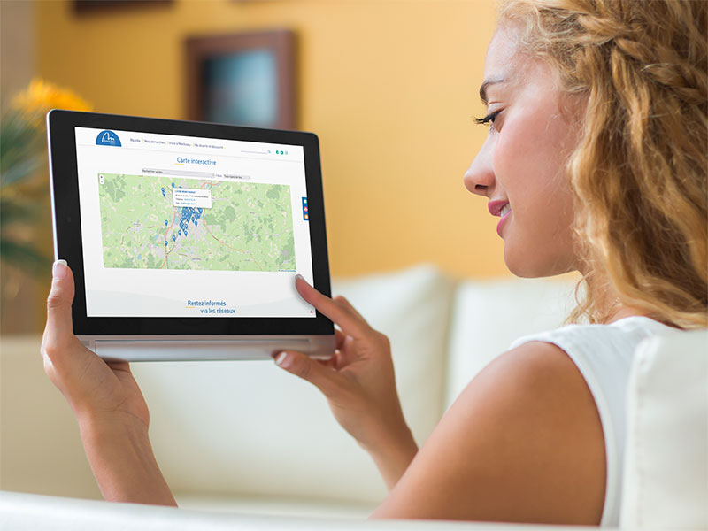 Carte interactive - Mairie de Montceau Les Mines
