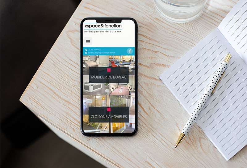 Espace et Fonction site internet responsive