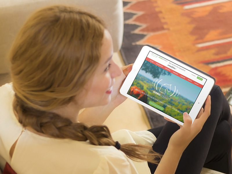 Hippoconnect, plateforme de mise en relation entre professionnels et particuliers du monde équestre