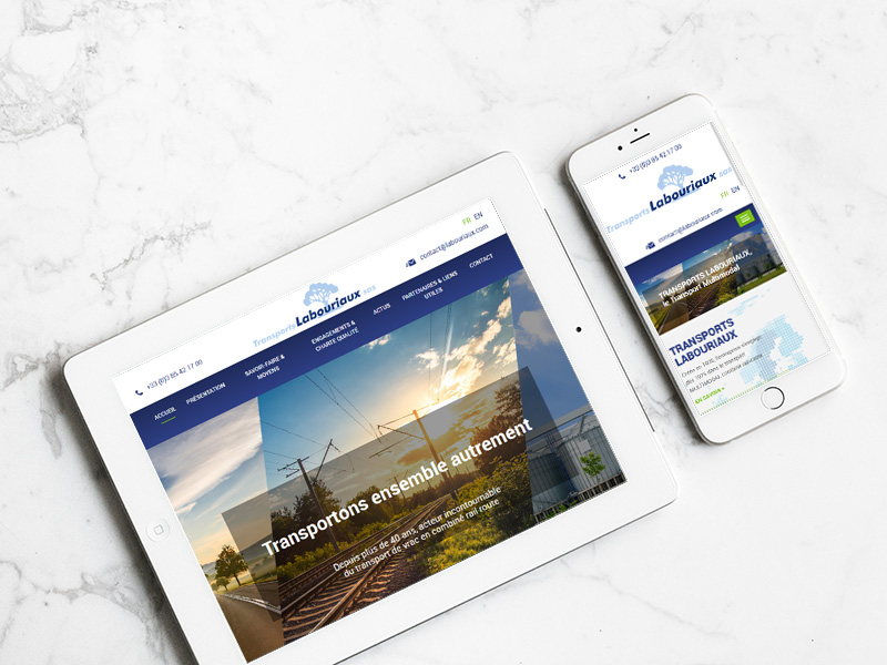 transports labouriaux site internet