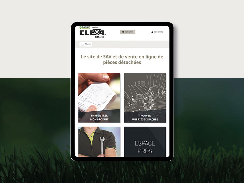 Site e-commerce CLEVA France